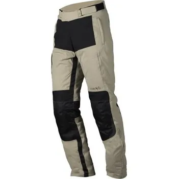 Sport NERVE Bout textilní motocyklové kalhoty béžové nepromokavé na motorku S
