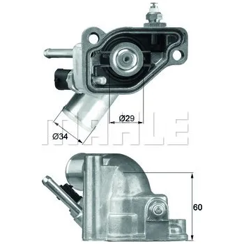 Čidlo automobilu Termostat OPEL VECTRA B (J96) C (Z02) 1.8 (92°)