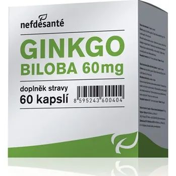Přírodní produkt Nefdesanté Gingko Biloba 60 cps.
