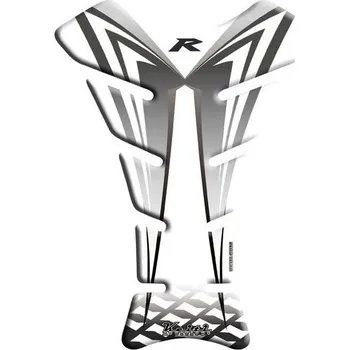 Keiti Tankpad Kawasaki TKW-506C - bílá průhledná na motorku KAWASAKI KH 125 EX rok 82-83