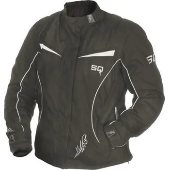 Dámská cargo bunda SQ Roma Lady černá dámská textilní bunda na motorku M