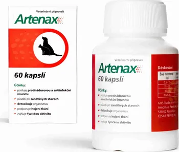 Lék pro psa a kočku Folio Artenax 60 kapslí