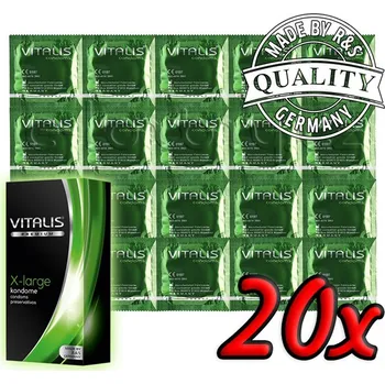 Kondom Vitalis Premium X-large 20ks