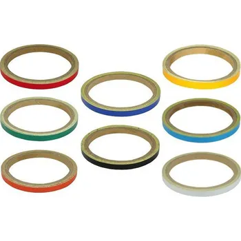 Bike-It reflexní proužky na ráfky 7 mm s aplikátorem zelená zelená