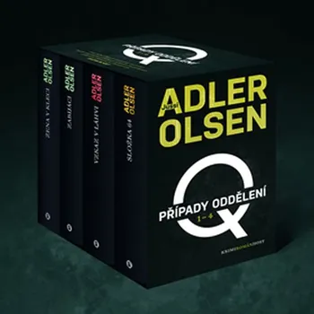 Případy oddělení Q: Dárkový box 1-4 - Jussi Adler-Olsen