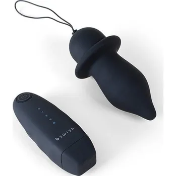 Bswish bfilled Classic Unleashed - Bezdrátový vibrační anální kolík Černá