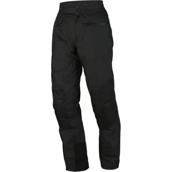 Moto kalhoty NERVE Easy-Going textilní motocyklové kalhoty černé nepromokavé na motorku 3XL