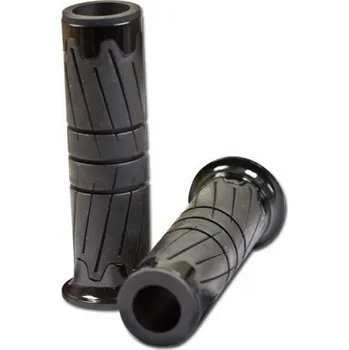 Gumové gripy rukojetí GLOSSY, otevřené, průměr 22 mm, délka 125 mm, mix barev Barva: žlutá