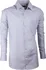 Pánská košile Assante prodloužená regular fit 20104 světle šedá