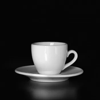 Šálek na espresso oblý - český porcelán 70 ml