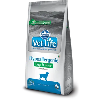 Krmivo pro psa Vet Life Natural Dog Hypo Egg/Rice
