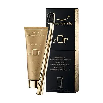 Kosmetická sada Swiss Smile d´Or Gold kazeta