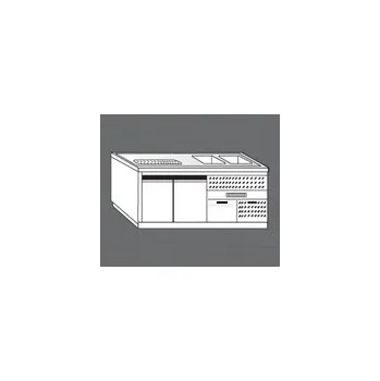 Nerezový chladící výčepní pult PAVP 190 CH 1