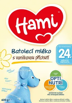 kojenecká výživa Nutricia Hami 24+ vanilka