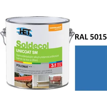 univerzální barva Soldecol UNICOAT SM 2,5 L RAL 5015