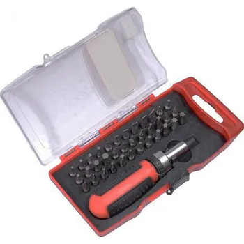 Ruční nářadí Compass Sada ráčnový šroubovák 37 dílů