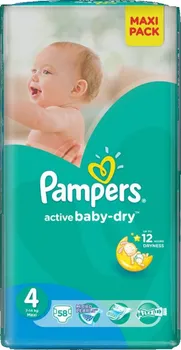 Plenkové kalhoty Pampers Active Baby VPP 4 Maxi 7 - 14 kg 58 ks