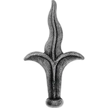 brána PSG Kovaný hrot - špička pro kovaný plot a bránu 40.050, 130x70 mm, základna 20 mm