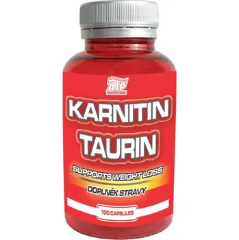 Spalovač tuku ATP Nutrition Karnitin Taurin 100 tbl.