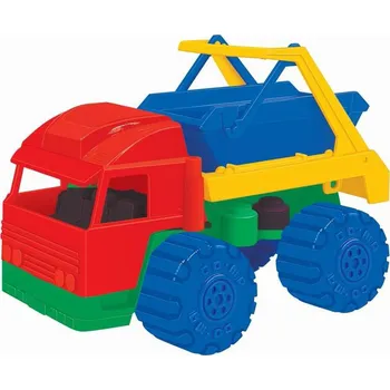 autíčko Hračka Auto Diamant popelář 17cm