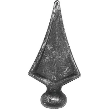 PSG Kovaný hrot - špička pro kovaný plot a bránu 40.006, 110x55 mm, základna 25 mm