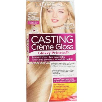 Barva na vlasy L'Oréal Paris Casting Crème Gloss Glossy Princess 8031 Creme Brulée