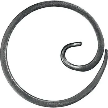 PSG Ozdobný O prvek pro kovaný plot, bránu a zábradlí 11.042, pr.120 mm, hladký pr.12x6 mm