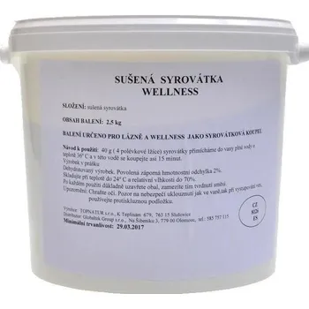 Přírodní produkt Topnatur sušená syrovátka 2,5 kg