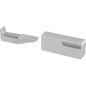 Zábradlí Q-railing Nerezový držák hranatého madla zábradlí pr. 40x10 mm MOD 4134 brus, na zeď či hranol
