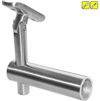 Zábradlí Feldmann Nerezový držák kulatého madla zábradlí pr.42,4 mm 50376-240 brus, na hranol, flexi