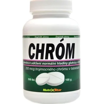 NUTRISTAR Chrom GTF 200 mcg, tbl. 500