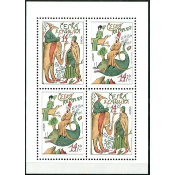 Poštovní známka Česká pošta (1994) PL 36-37 ** - 14 Kč - ČR - EUROPA: Marco Polo deska C