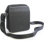 Černá kožená dokladovka přes rameno Hexagona 299176 černá