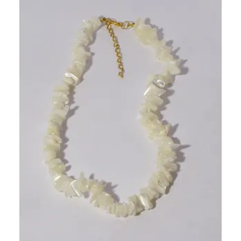 Náhrdelník Perleť světlá - náhrdelník