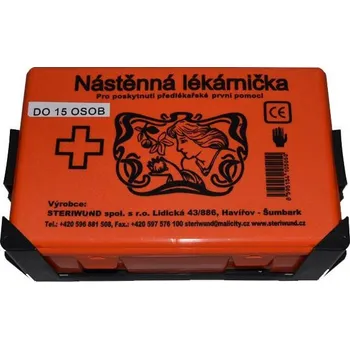 Steriwund Lékárnička nástěnná plastová…
