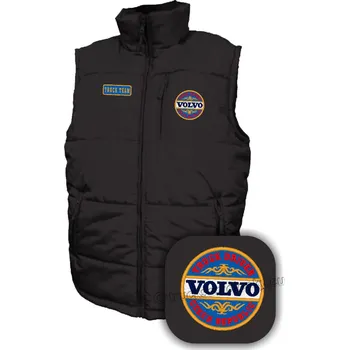 pracovní vesta Vesta TRUCKER VOLVO - černá (Pánská vesta s aplikovanými nášivkami)