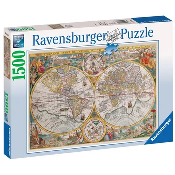 Puzzle Ravensburger Historická mapa světa 1594