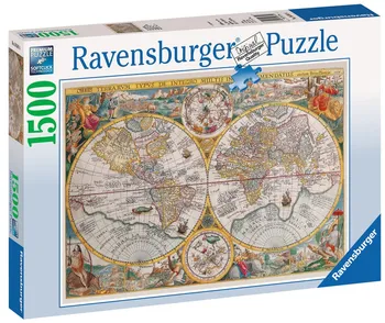 Puzzle Ravensburger Historická mapa světa 1594