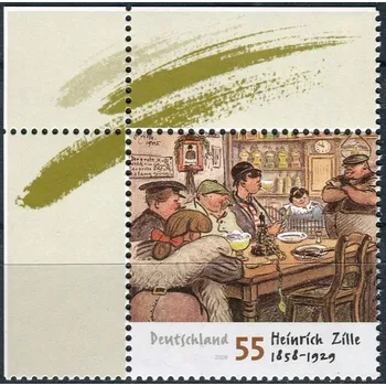 Poštovní známka (2008) MiNr. 2640 ** - 55 C - Německo - 150. Geburtstag von Heinrich Zille