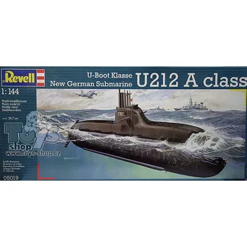 Plastikový model Revell German Submarine U212A class 1:144