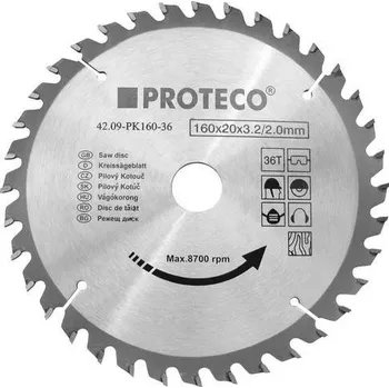 Pilový kotouč Proteco kotouč pilový PK160-24