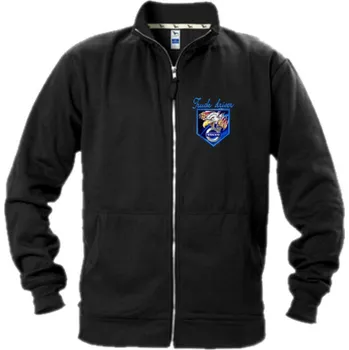 Dámská mikina Truck mikina černá VOLVO eagle s našitou nášivkou (Materiál: 65 % bavlna, 35% polyester, Single Jersey, vnitřní strana počesaná)