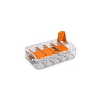 Stavebniny WAGO 221-415 5x4 s páčkou 1 ks