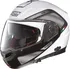 Helma na motorku Nolan N104 Absolute Tech N-Com Metal White
