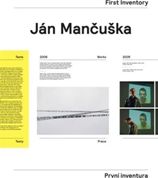 Umění Ján Mančuška: První inventura/First Inventory - Vít Havránek