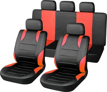 Potah sedadla Compass Sport Airbag 9ks červené 