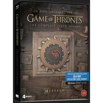Blu-ray film Blu-ray Hra o trůny 5. série (2015) steelbook 4 disky