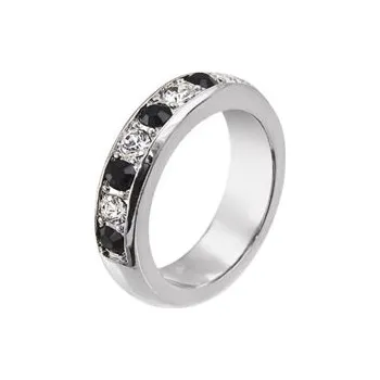 Prsten Prsten s krystaly Swarovski Oliver Weber Soul 2414-280 Obvod 54 mm