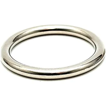 Rimba Solid Metal Cockring 6mm Thick 7371 50mm
