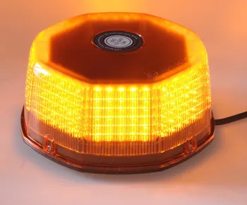 Maják Stualarm LED maják, 12-24V, oranžový, 240 LED, magnet